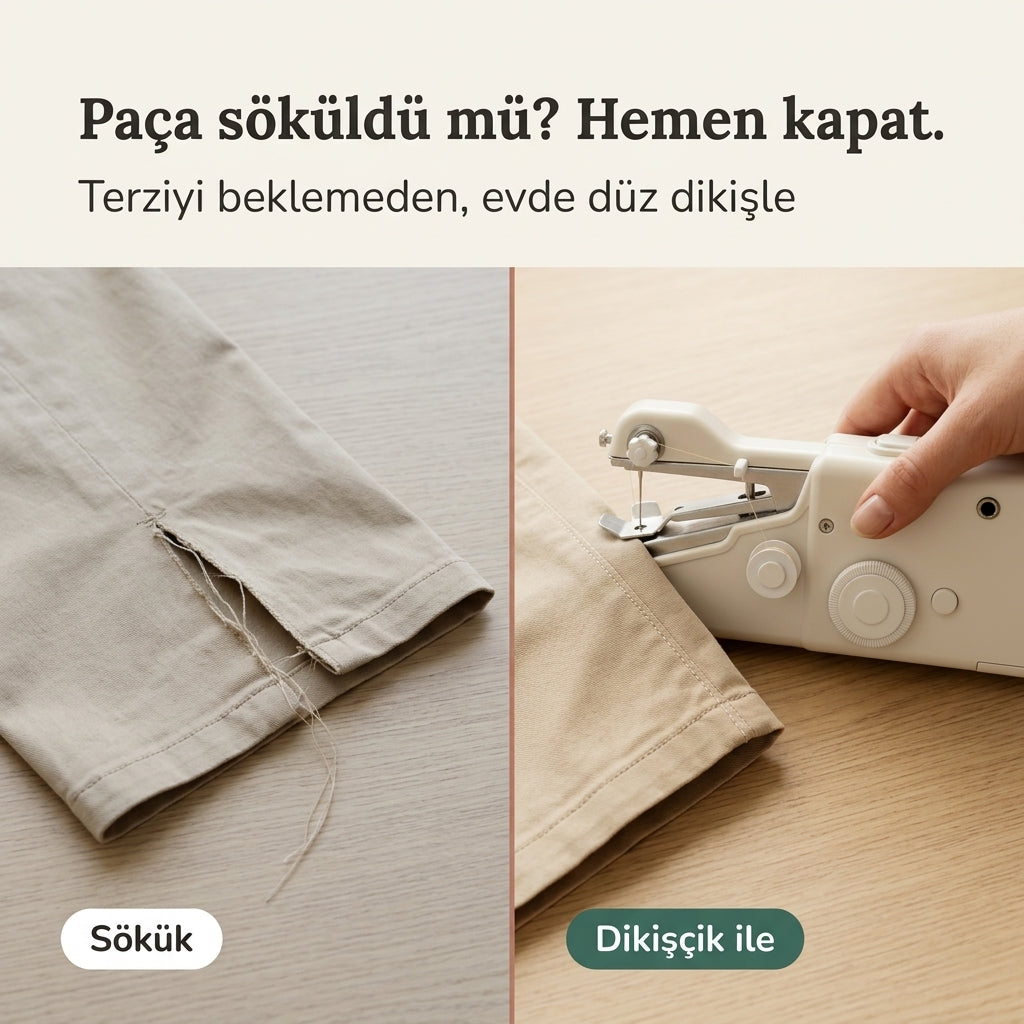 Dikişçik Mini Dikiş Makinesi