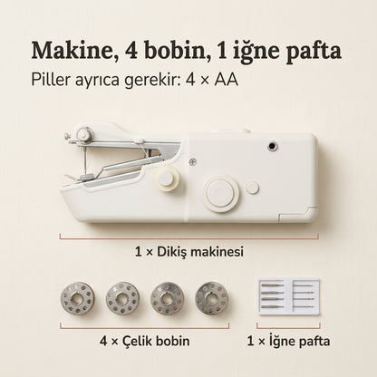 Dikişçik Mini Dikiş Makinesi